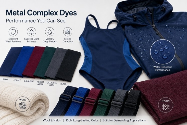 Metal Complex Dyes for Wool and Nylon